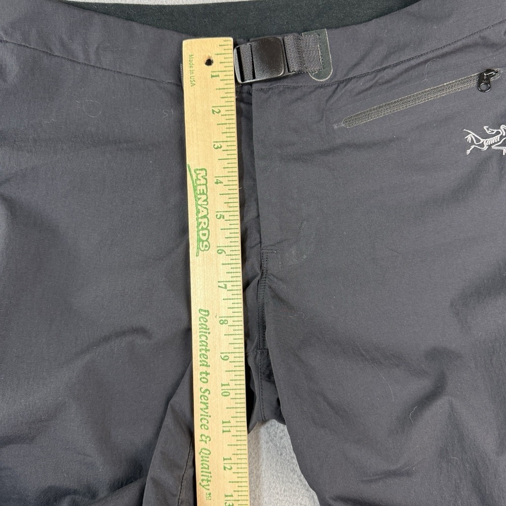 Arc'teryx Capri Hiking Climbing Pants Womens 6 Black Nylon Belt Stretch Outdoors - Picture 7 of 9